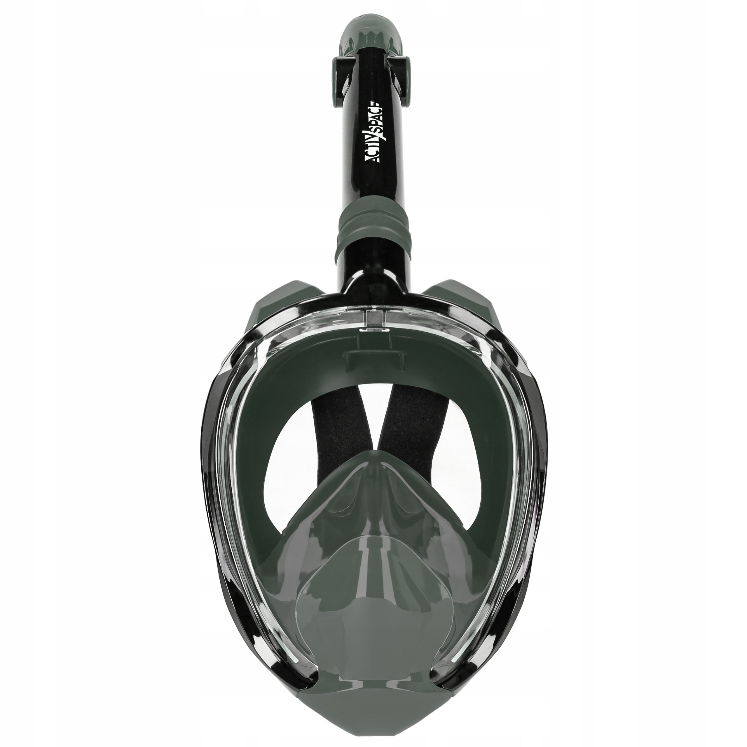 FULL FACE SNORKELING MASK FOR WATER S/M PRO Color green