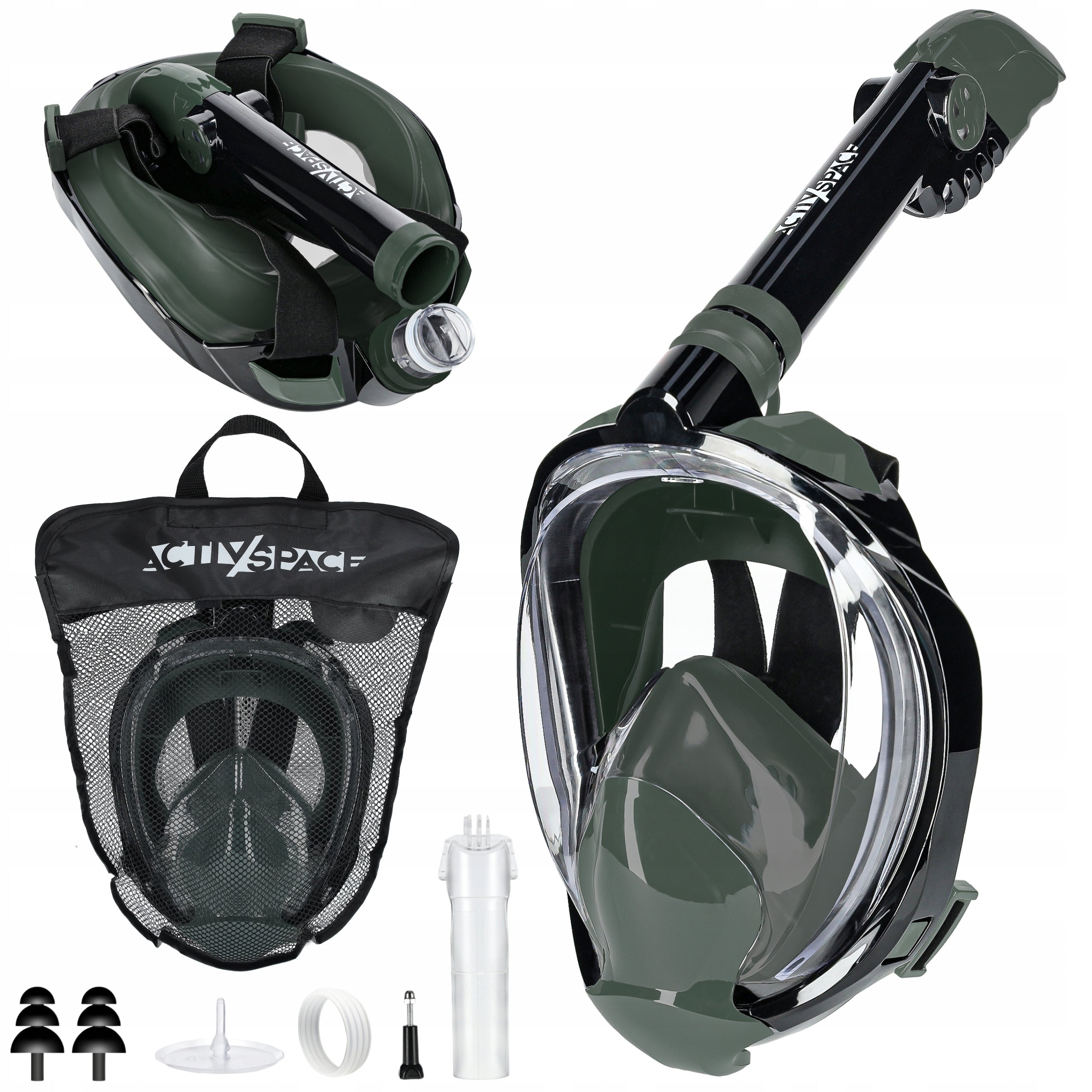 FULL FACE SNORKELING MASK FOR WATER S/M PRO