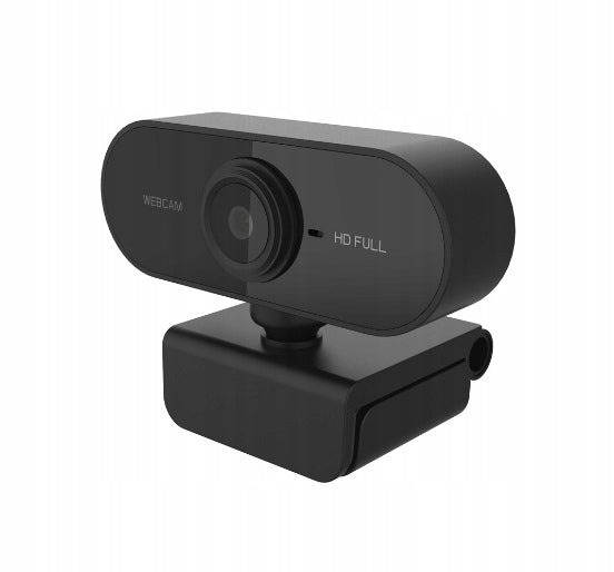FULL HD 1080P WEBCAM WITH PLUG&PLAY MICROPHONE FOR VIDEO CONFERENCING Packaging status original