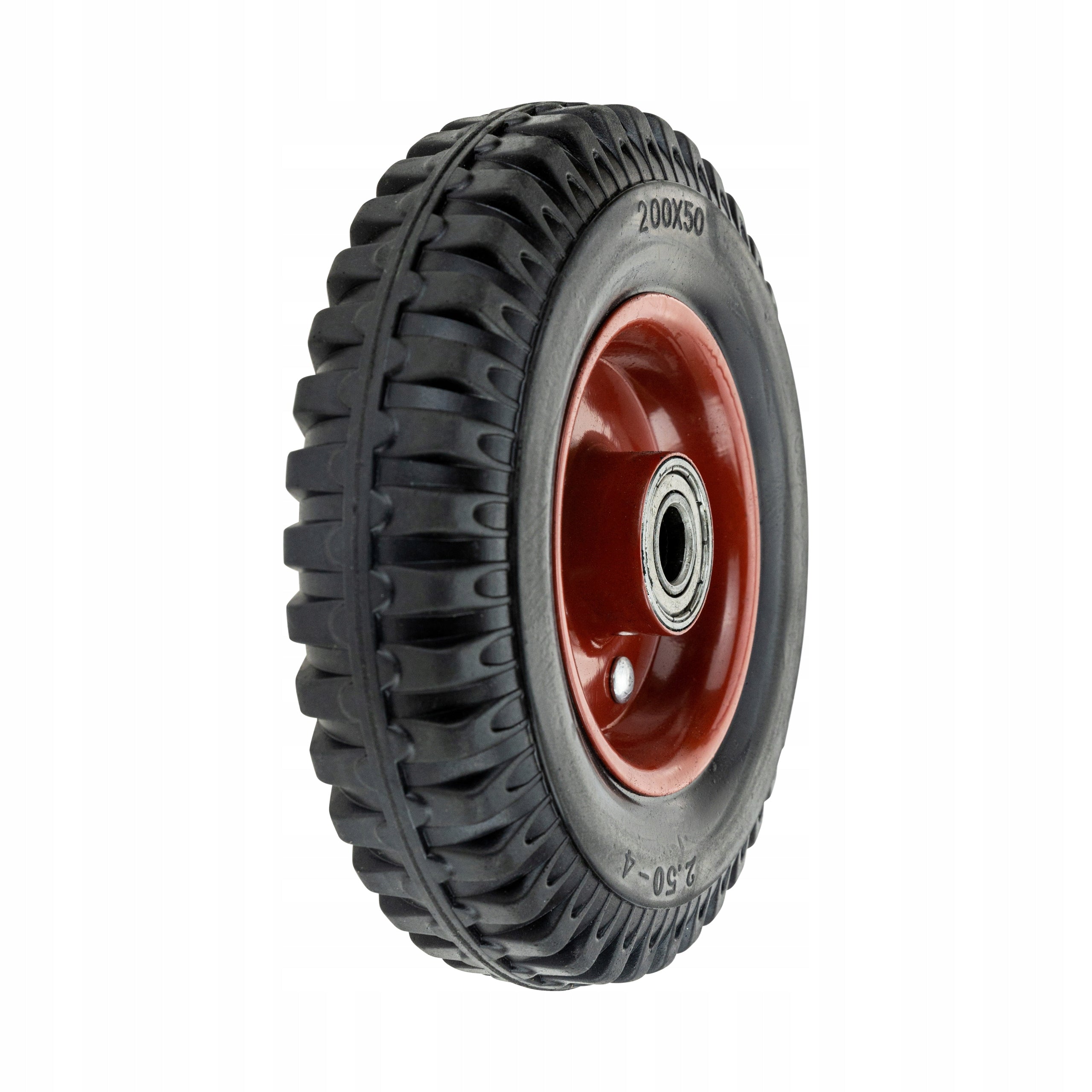 FULL WHEEL FOR LAWN MOWER WHEELBARROW 200x50 2,5x40 150KG TUBELESS IMPENETRABLE Wheel type tubeless