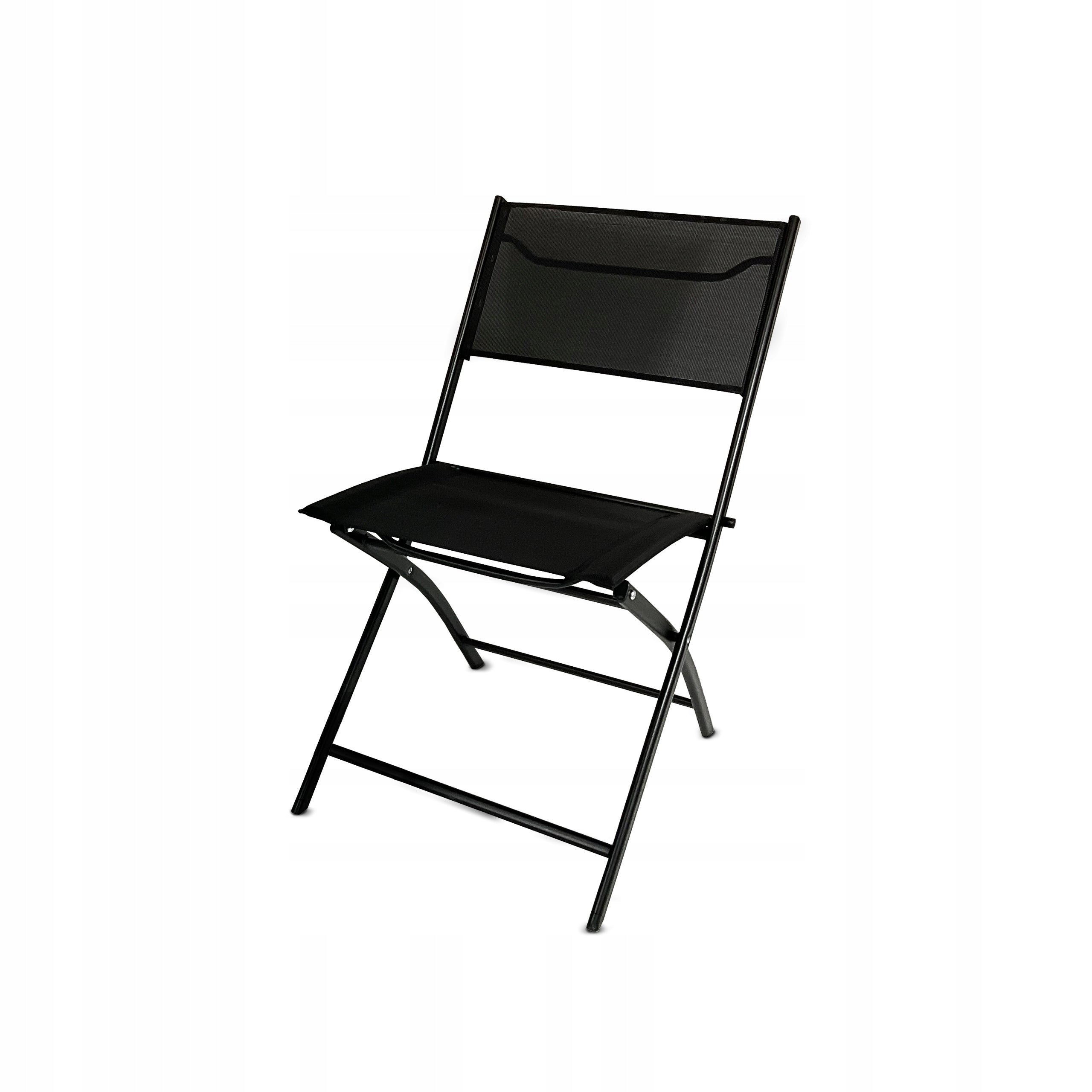 FURNITURE FOR BALCONY TERRACE FOLDING SET TASOS 2-OS 60 L BLACK Main material metal