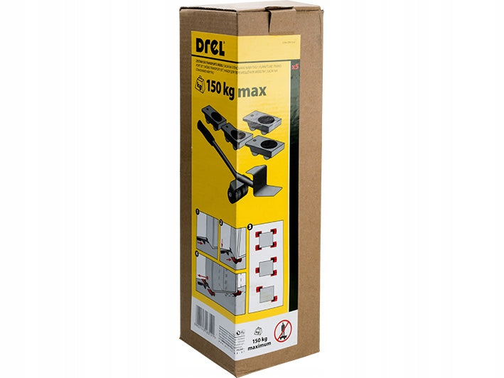 FURNITURE HANDLING TRANSPORT KIT 150 kg Brand Drel