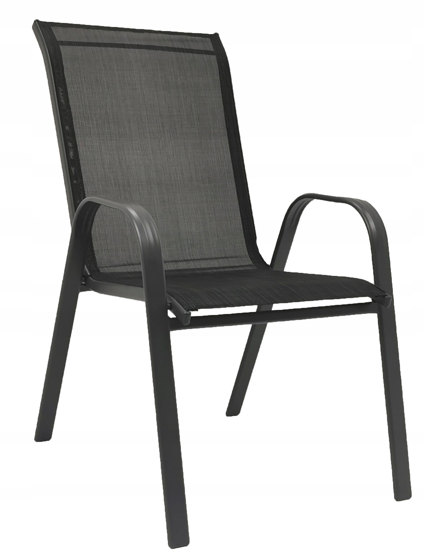 FURNITURE SET BALCONY GARDEN TABLE + 2x CHAIRS BERGAMO 6060 MI 2os. BLACK Manufacturer code 5.05.13976