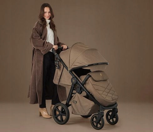 FUTURE DESIGN STROLLER XPLODE CHROME STROLLER FOR BABY UP TO 22 KG LARGE WHEELS Brand Future Design