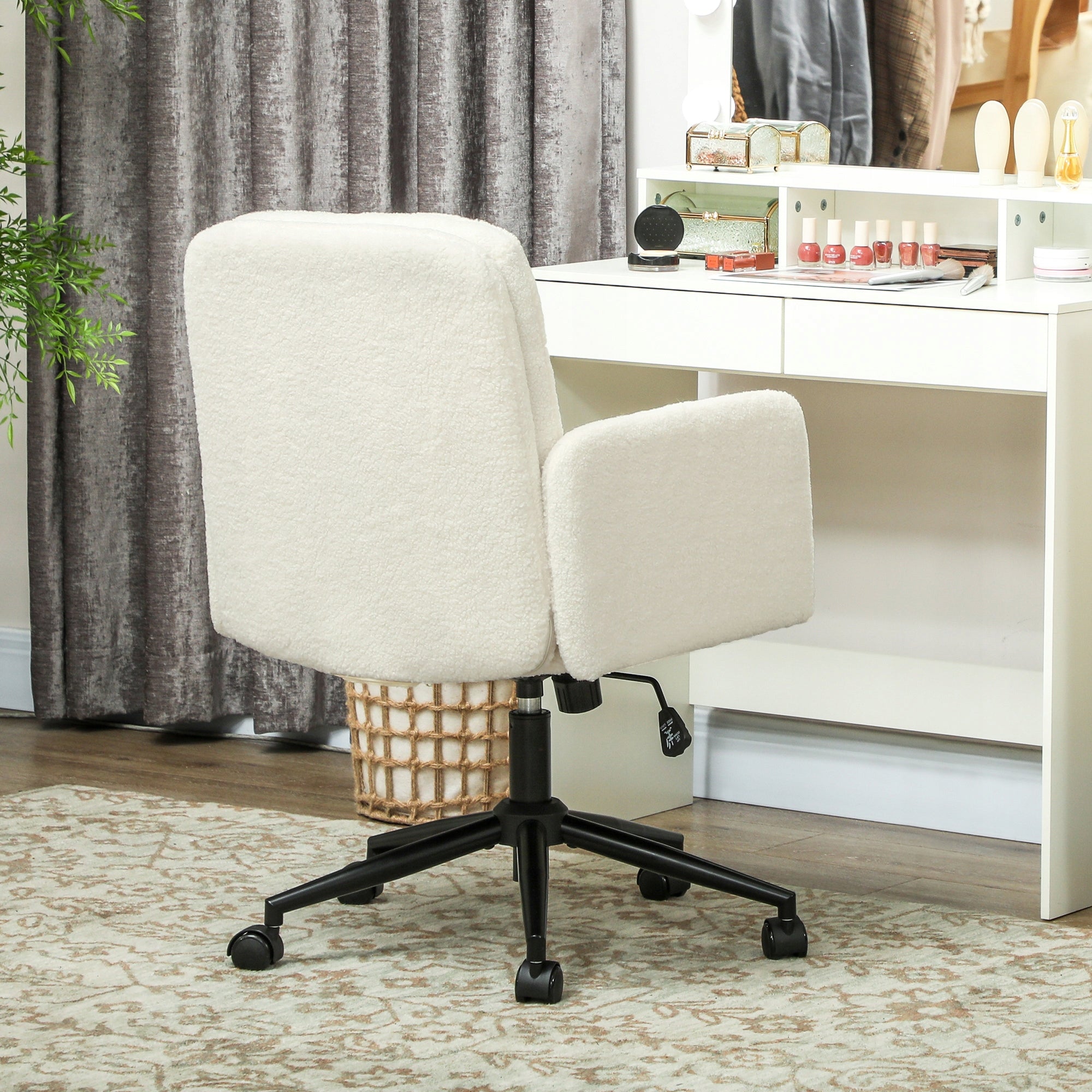 Fabric office chair for computer with armrest, modern Manufacturer code 921-868V00CW