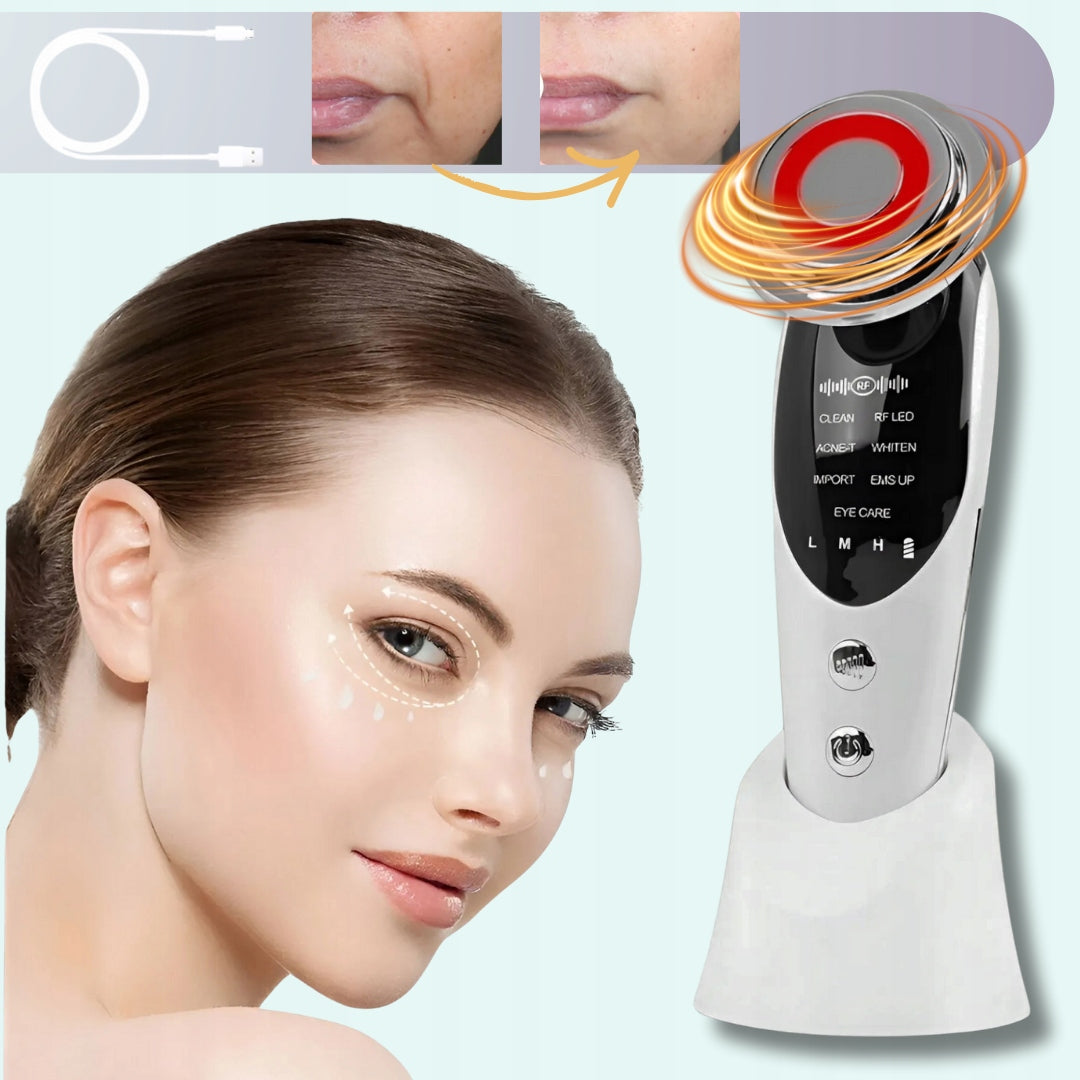 Face Lifting Device EMS RF LED 7in1 Anti-aging Wrinkles Massager Brand no brand