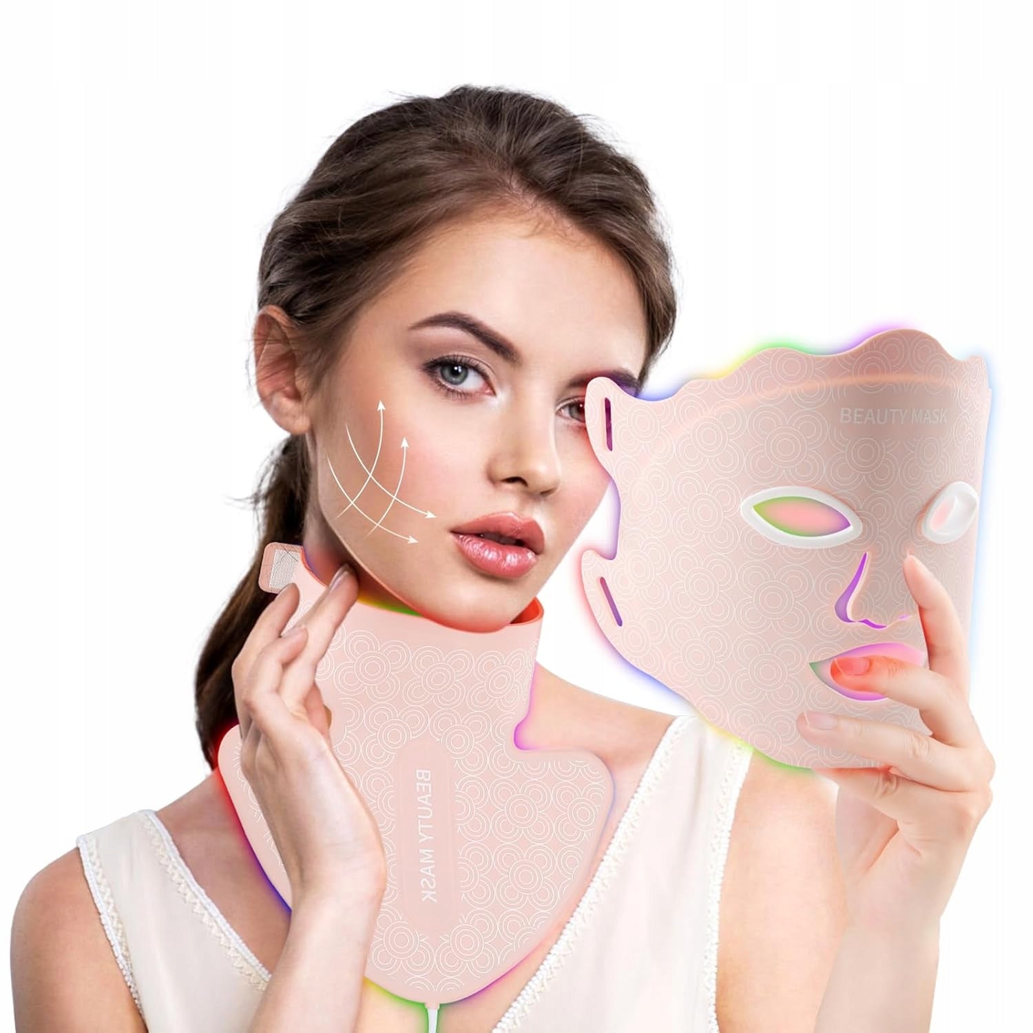 Face Mask LED Light Therapy USUIELIGHT Anti-Aging Acne