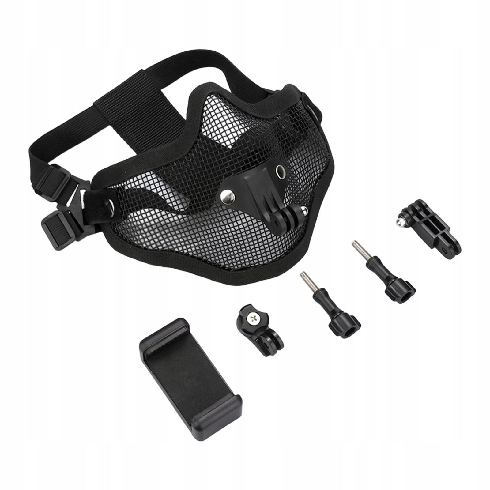 Face Mask with Mount Mesh Face Mask with Mount Breathable for Phone Packaging status original