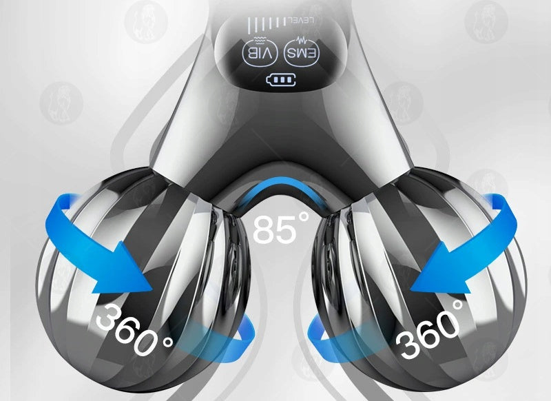 Face Massager Electric Massage Roller with EMS and Vibration Ball Lift EAN (GTIN) 5907264160653