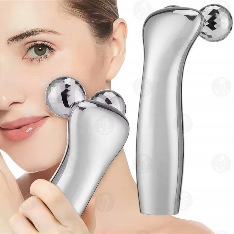 Face Massager Roller 4D EMS Vibration Face Lift Body Ball 3in1 Manufacturer code Roller 4D twarzy do masażu EMS 3W1 MAXTECH