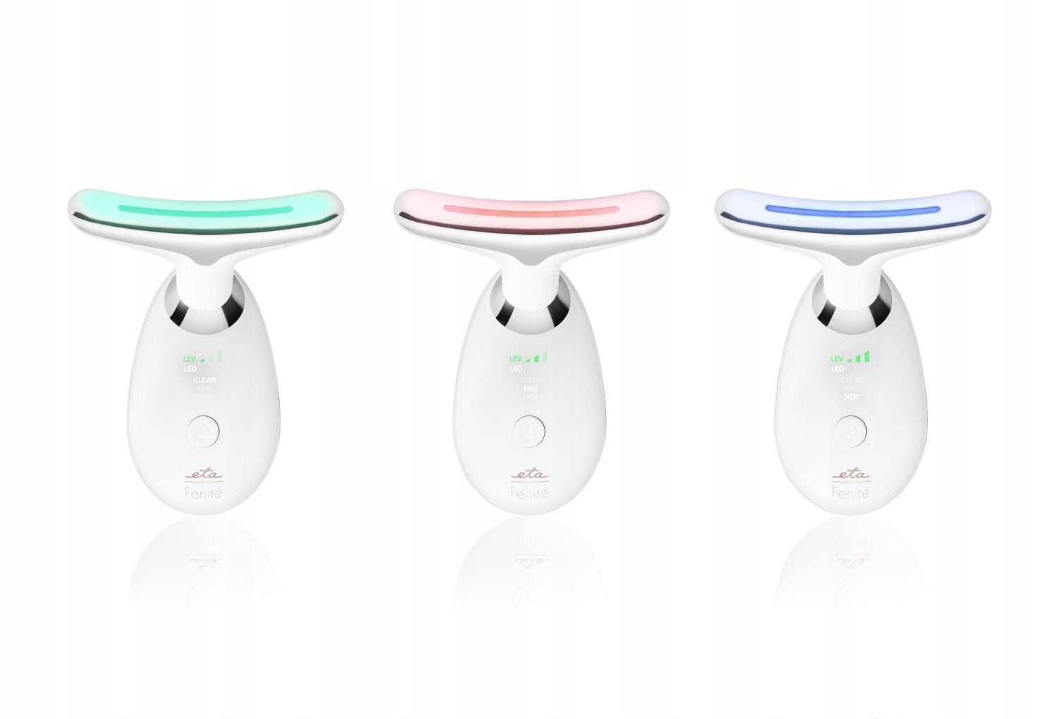 Face Neck Massager Photon Heat Therapy EMS Galvanotherapy ETA Fenite Brand no brand
