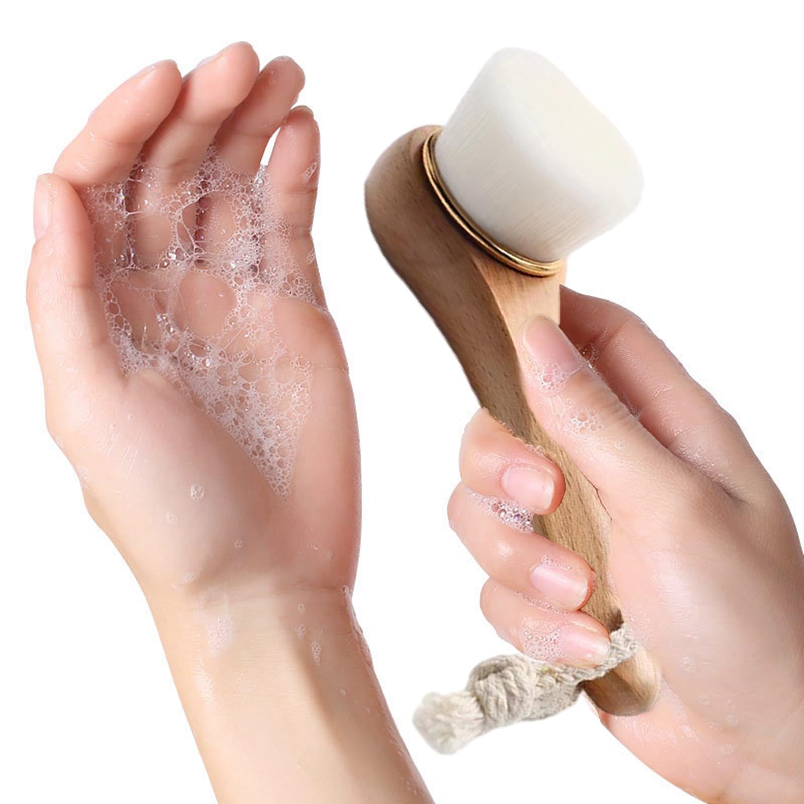 Facial Cleansing Brush for Facial Care Makeup Skincare Removal White B