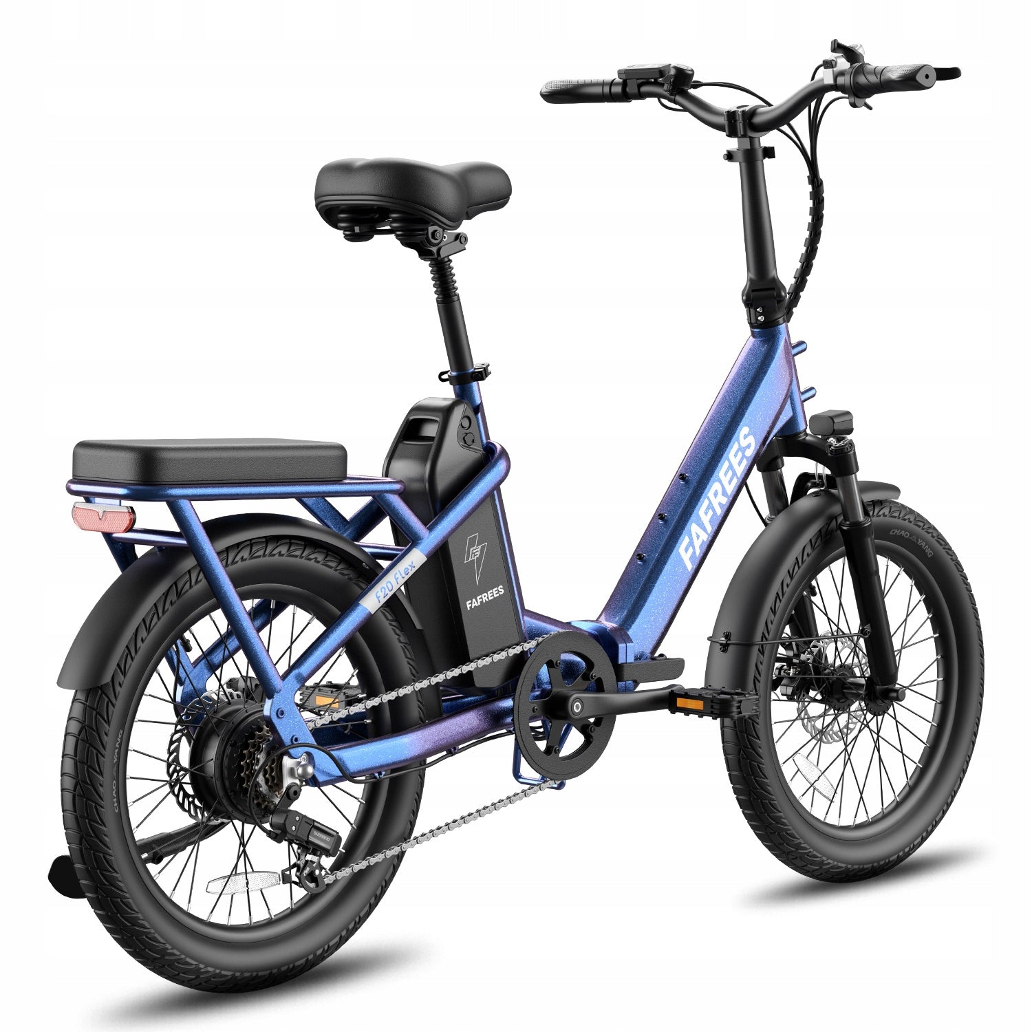Fafrees Flex Folding Electric Bike 250W 25km/h 36v 20Ah 100km 20"tires Foldability partially assembled, calibrated