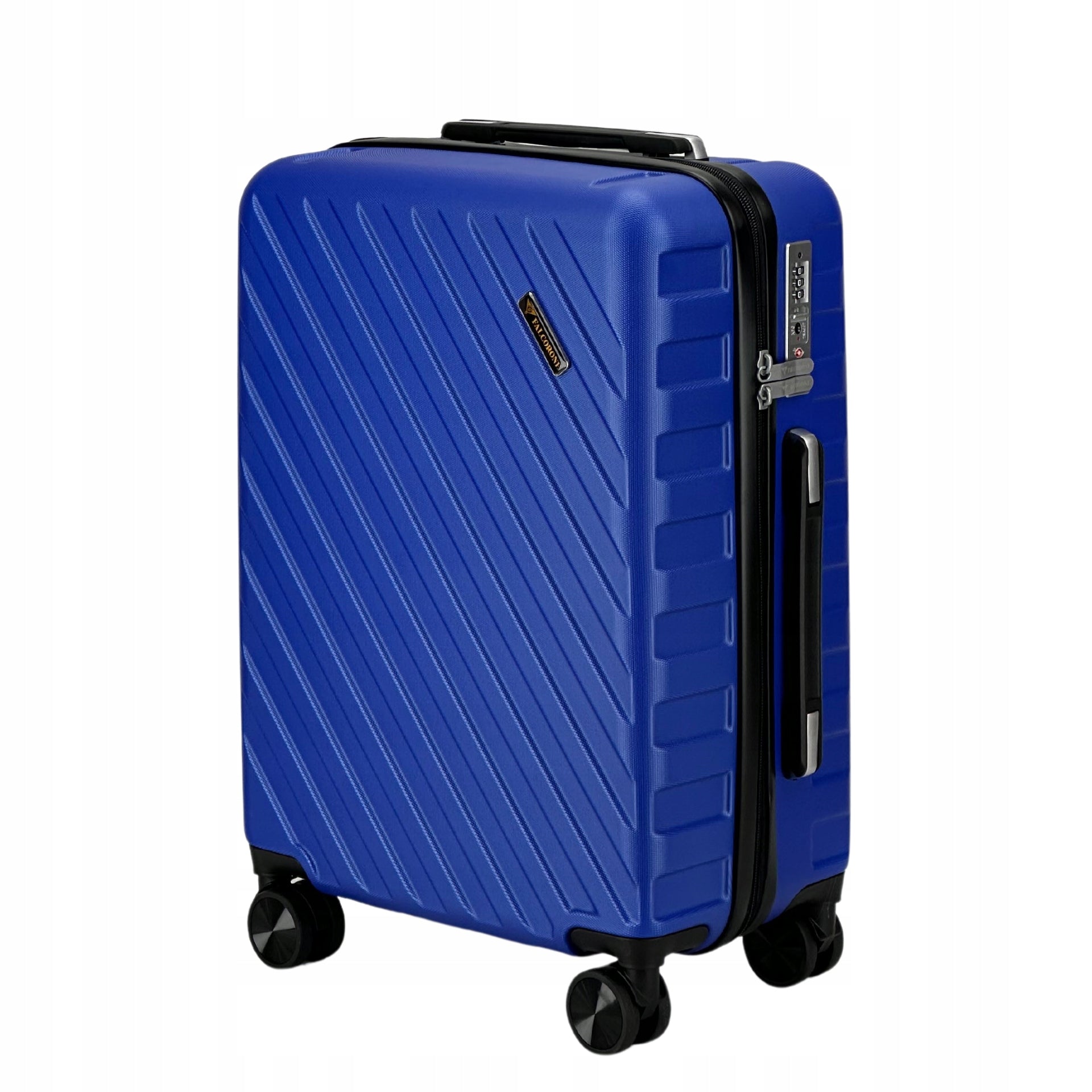 Falcorone Premium Polycarbonate Cabin Suitcase with TSA Protection Model exclusive