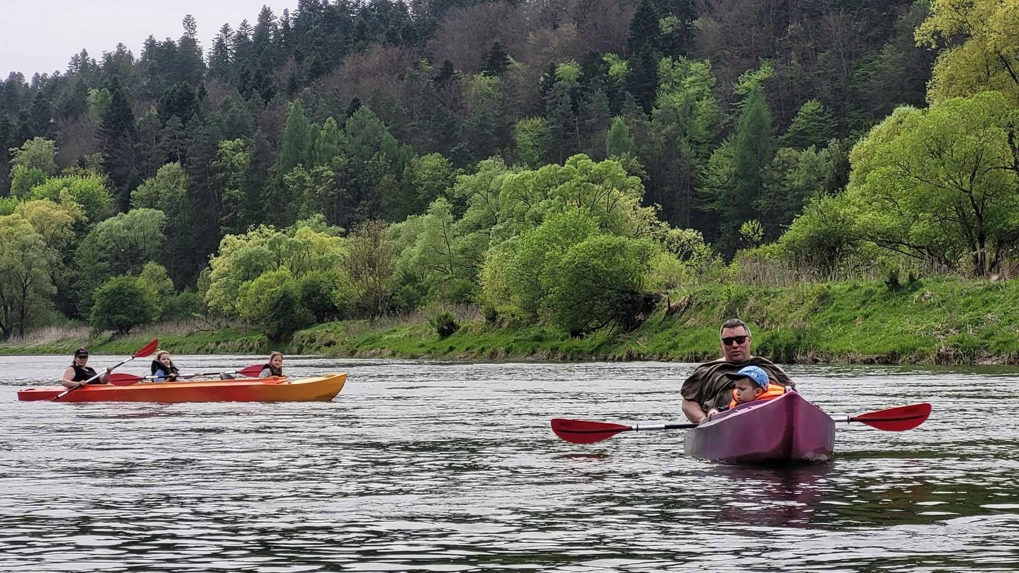 Family Canoe Polyethylene Triple 3+1 Roteko WALKER Lime 496cm Manufacturer code Roteko WALKER