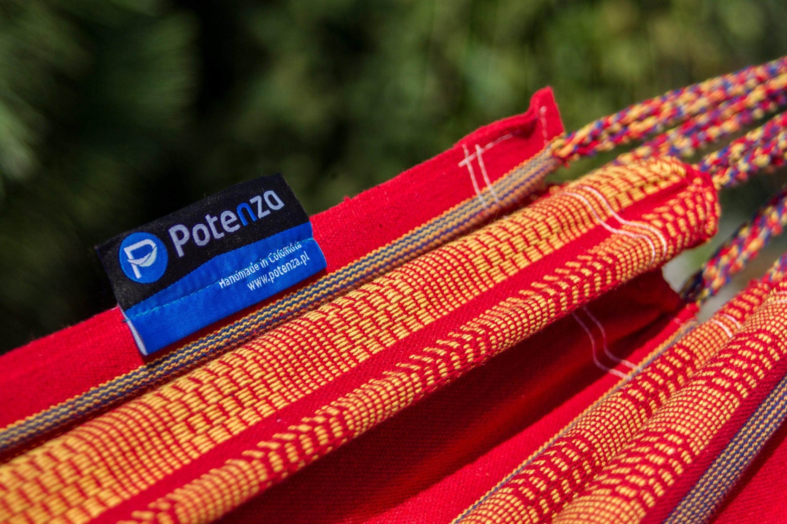 Family Garden Hammock PEREIRA 280x180 Colombian Red POTENZA Manufacturer code H-PEREIRA-FAMILY-MANDARIN