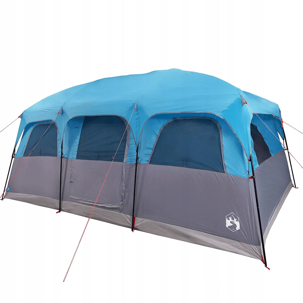 Family Tent, 10-Person, Blue, Waterproof Kind travel