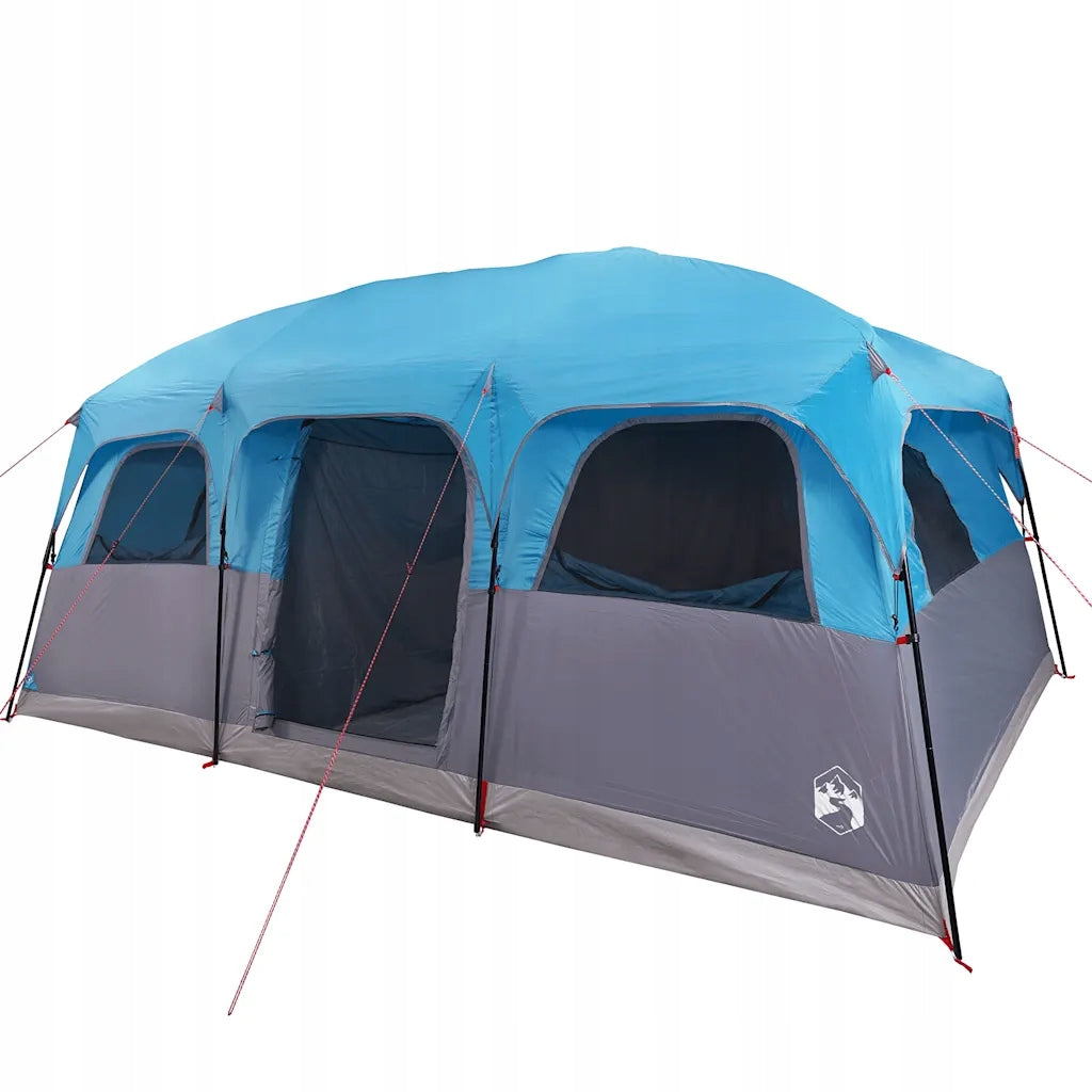 Family Tent, 10-Person, Blue, Waterproof Model Namiot turystyczny