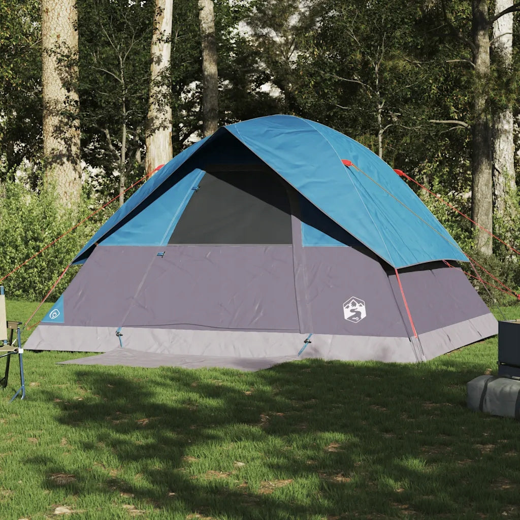 Family Tent 6-Person, 305x305x183 cm, Blue Brand no brand