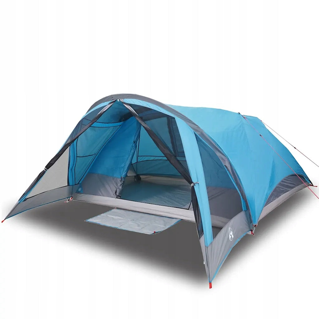 Family Tent, 6-Person, Blue, Waterproof