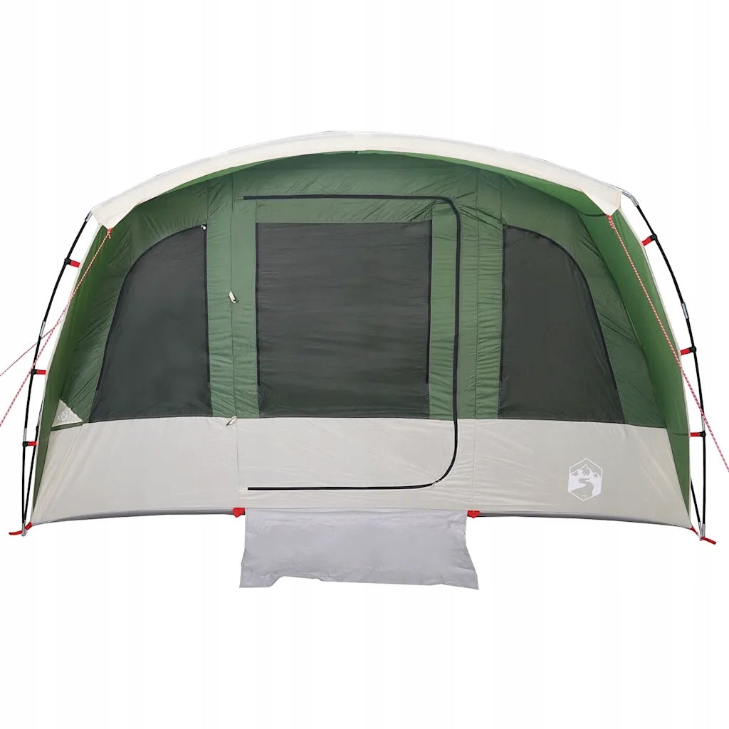 Family Tent, 8-Person, Tunnel, Green, Waterproof Type single layer (without flysheet)