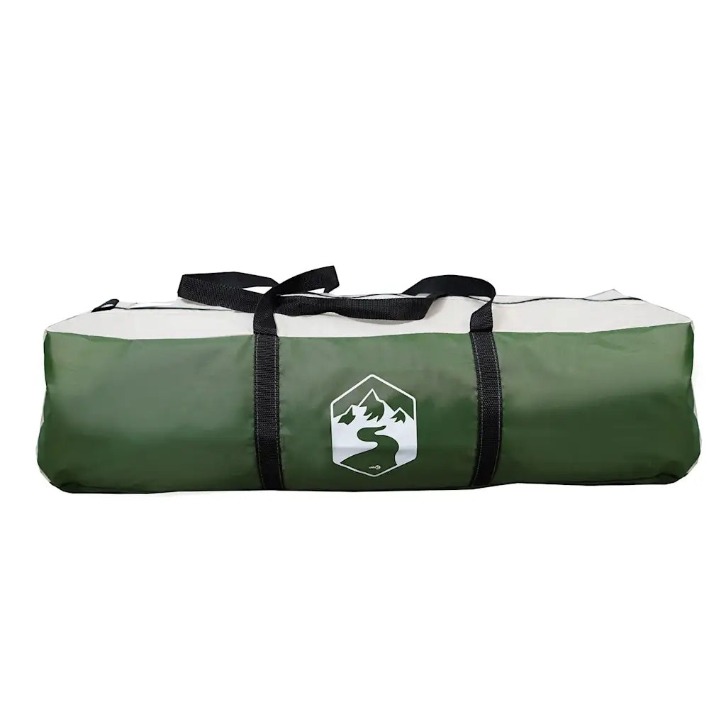 Family Tent, 8-Person, Tunnel, Green, Waterproof Waterproofness 5000 mm