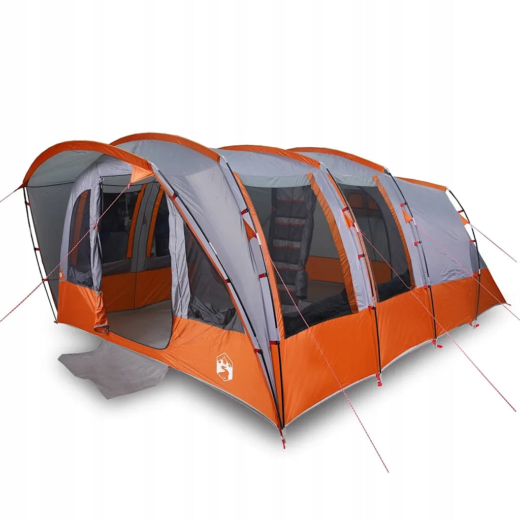 Family Tent, 8-Person, Tunnel, Grey, Waterproof