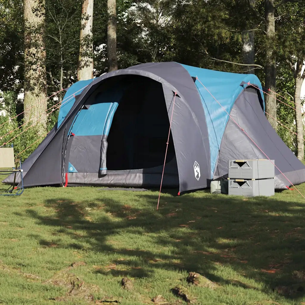 Family Tent, Dome, 6-Person, Blue, Waterproof Manufacturer code 4009462