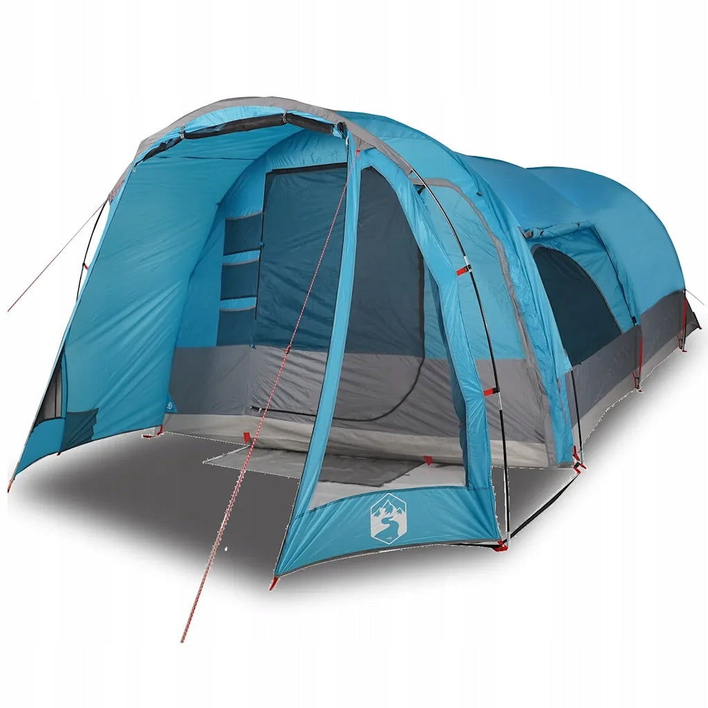 Family Tent, Tunnel, 8-person, Blue, Waterproof Manufacturer code 8721012447691
