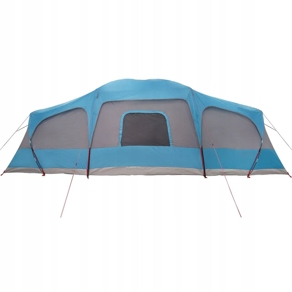 Family Tent with Dome for Veranda 9-Person Blue Number of bedrooms 3