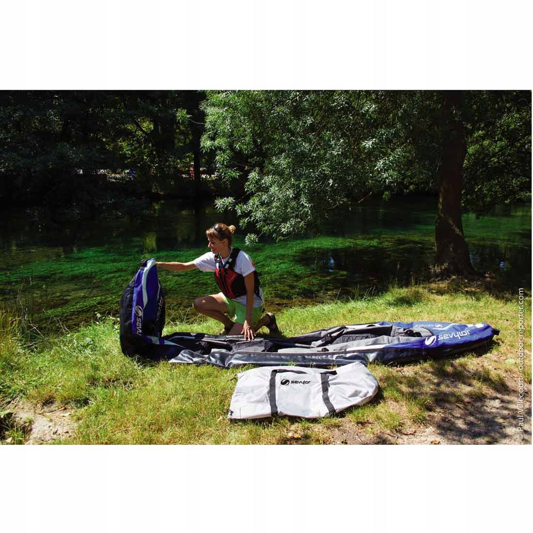 Family pneumatic kayak Sevylor HUDSON Material pneumatic