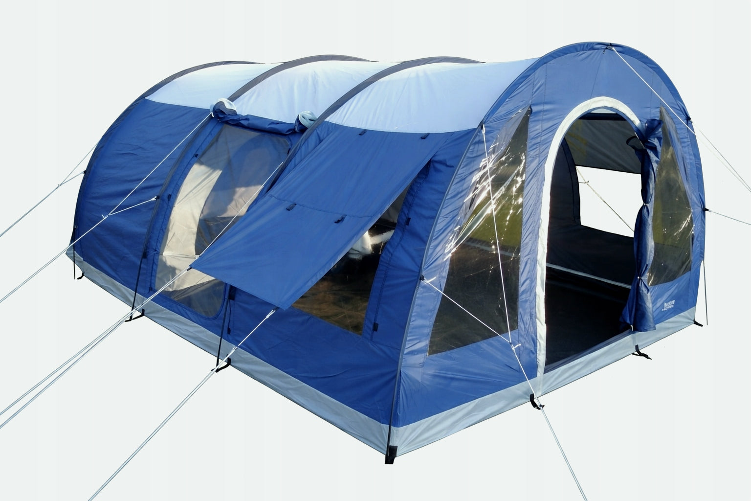 Family tent BORNEO XXL 5 persons 5000mm Integrated floor Black cabins Model Borneo