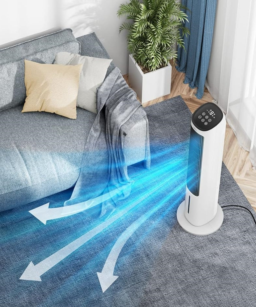 Fan Column Air Conditioner Zilan AROMA XXL 106CM 3L LED Power 60W Remote Control Brand Zilan