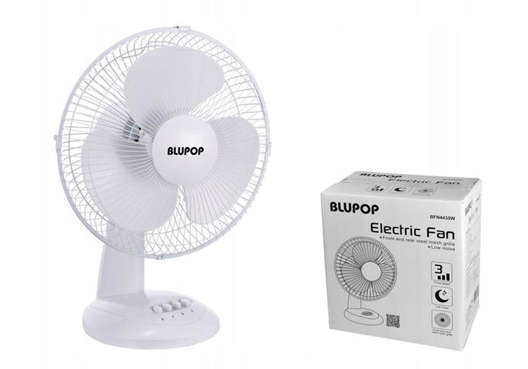 Fan Desk Fan 35W 3 Speeds Propeller Diameter 30cm Functions oscillation