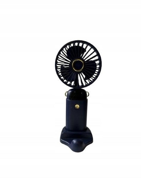 Fan Mini Fan Z9 Handheld Desk Stand Battery 3.7V 5W Blue Brand no brand