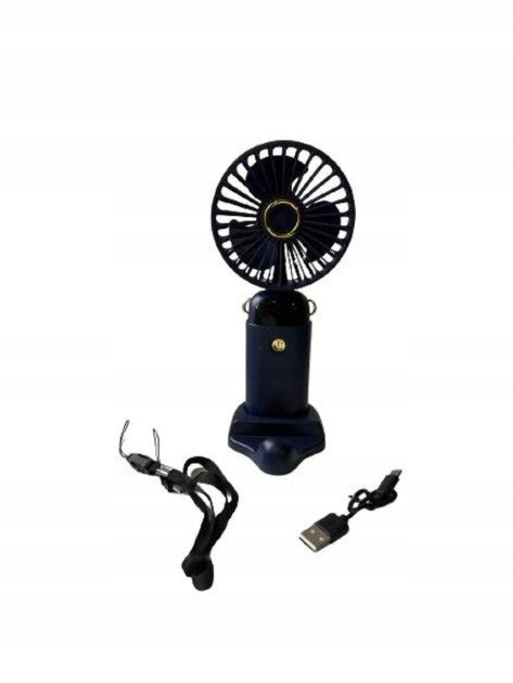 Fan Mini Fan Z9 Handheld Desk Stand Battery 3.7V 5W Blue Packaging status original