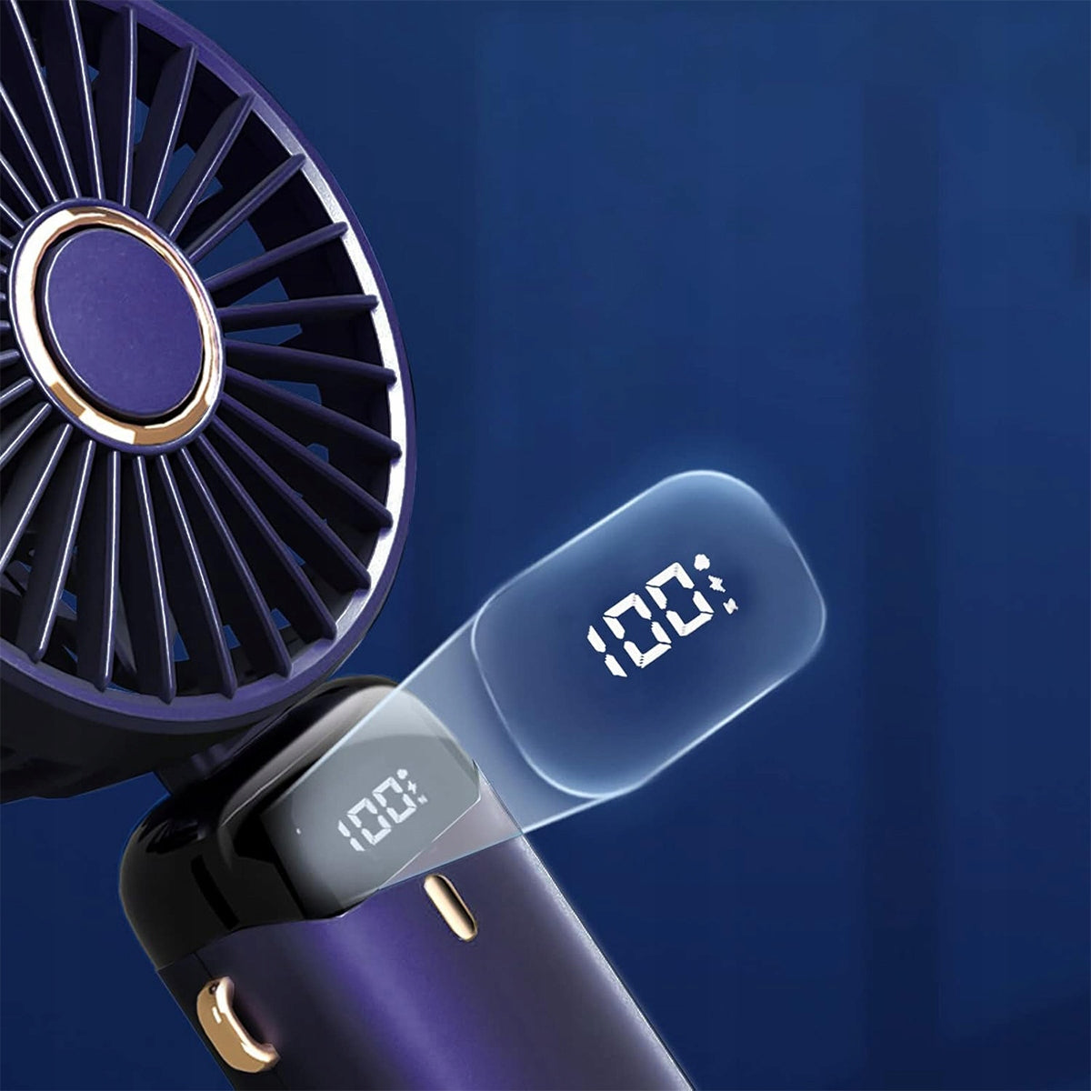 Fan Rechargeable USB Quiet Mini Handheld 5000mAh Model 4069428035427