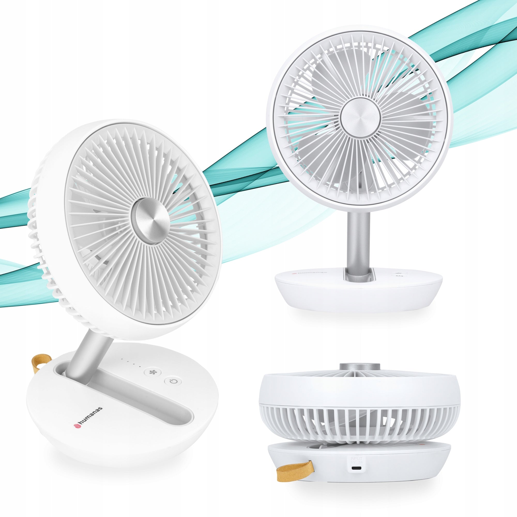 Fan Windmill Wireless Folding CoolAir