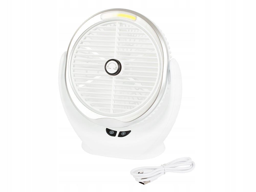 Fan Windmill Wireless Standing Desk Cordless Led Light Packaging status original