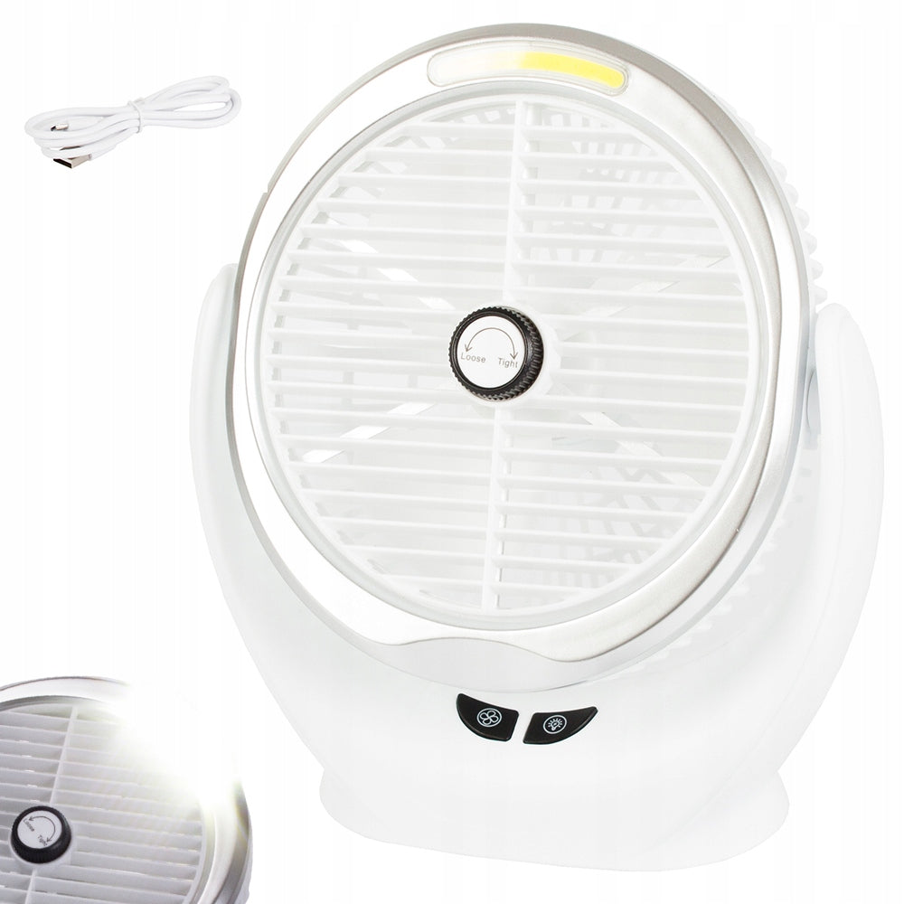 Fan Windmill Wireless Standing Desk Cordless Led Light