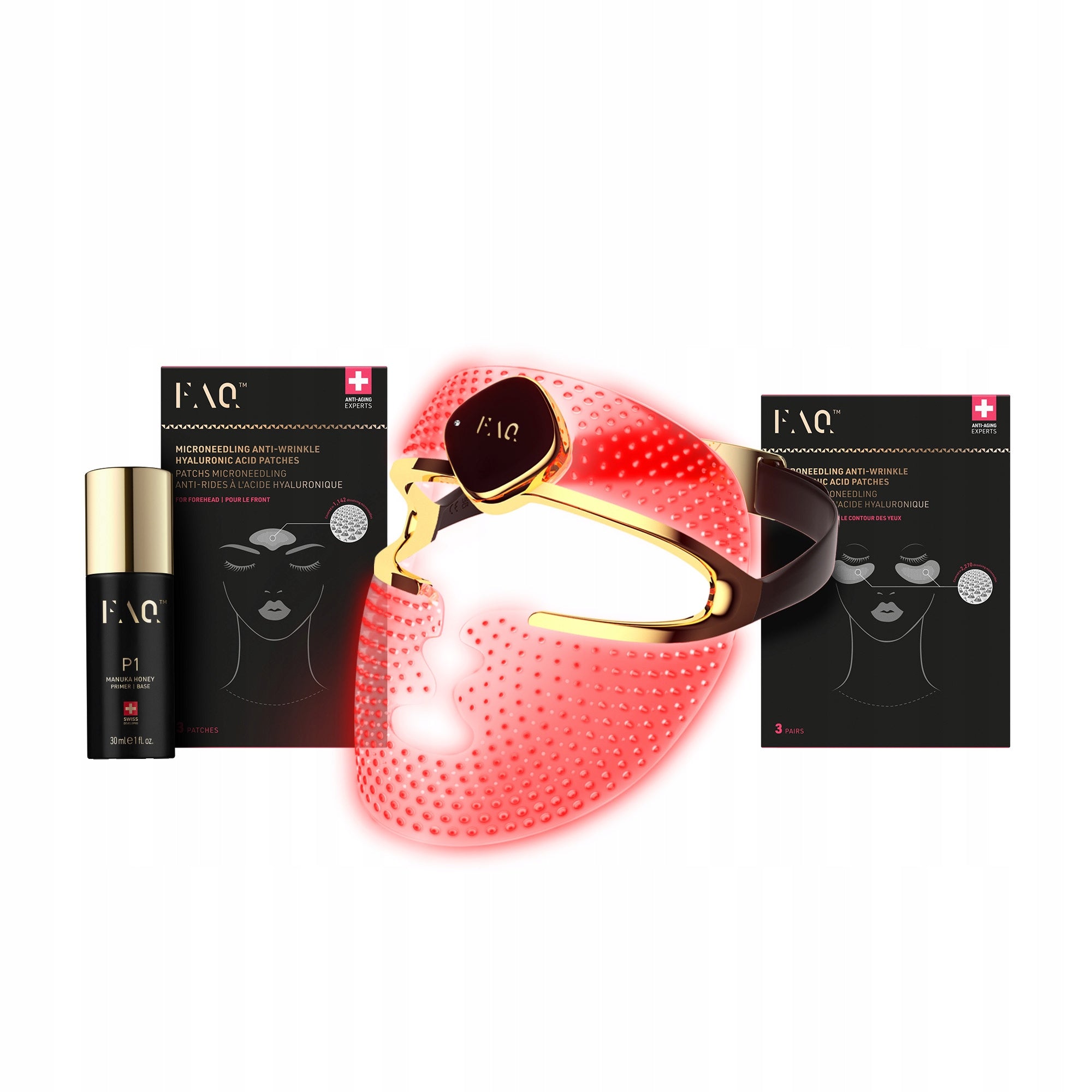 Faq F0310 - Led face mask with phototherapy NIR+7 Led anti-age + Brand FOREO