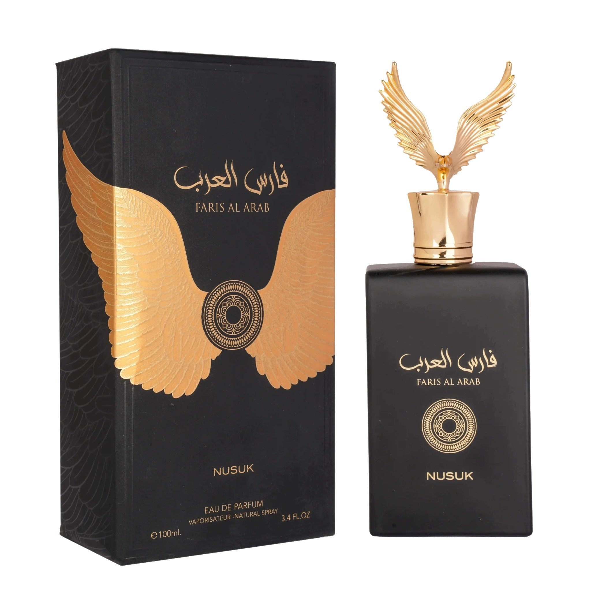 Faris Al Arab Nusuk 100 ml for men Packaging status original