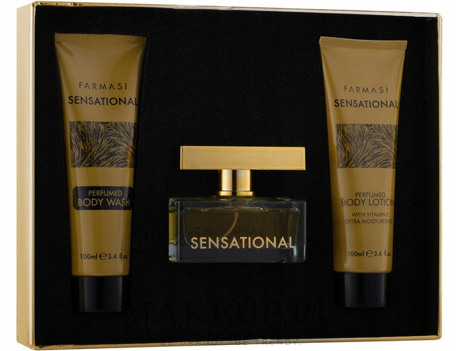 Farmasi Sensational Women's Gift Set 3el Packaging status original