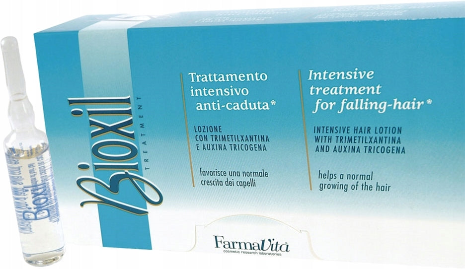 Ampullen gegen Haarausfall Bioxil Intenso Farmavita, 12 x 8 ml