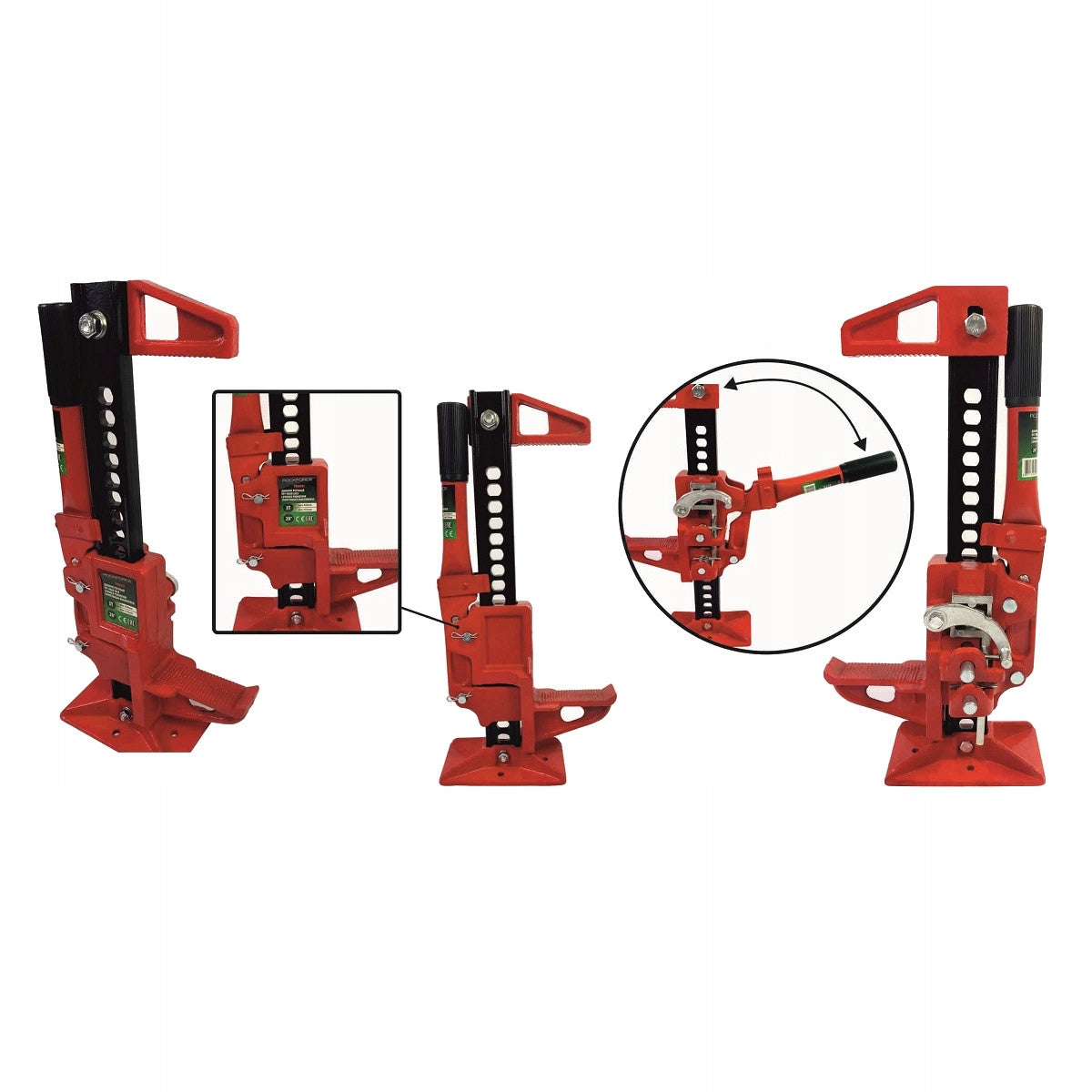 Farmer's lift rail hi-lift 3t 20" l