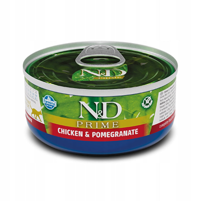 Farmina ND PRIME Chicken Pomegranate 70g Cat Food with Chicken
