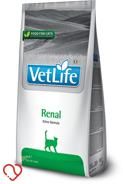 Farmina Vet Life Renal 2kg dry cat food acute kidney failure