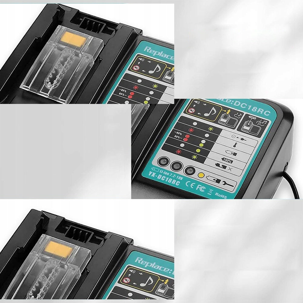 Fast Battery Charger 14,4-18V FOR MAKITA DC18RC Brand no brand