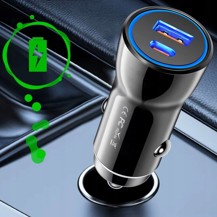 Fast Car Charger + Lightning Cable for iPhone 14/Plus/Pro/Max EAN (GTIN) 5907131552284