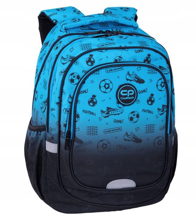 Fast Football 2T gradient school backpack for boys class 1-3 Coolpack Packaging status original